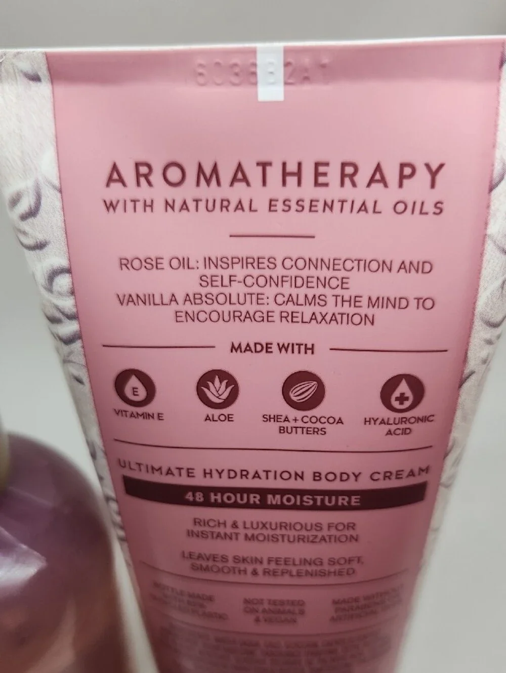 Bath & Body Works Aromatherapy Inspire Love Rose + Vanilla Set (2) New